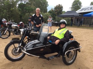 On Tuesday 26th January Richard Napier took me out to the Australia Day display of historic bikes at Samford.